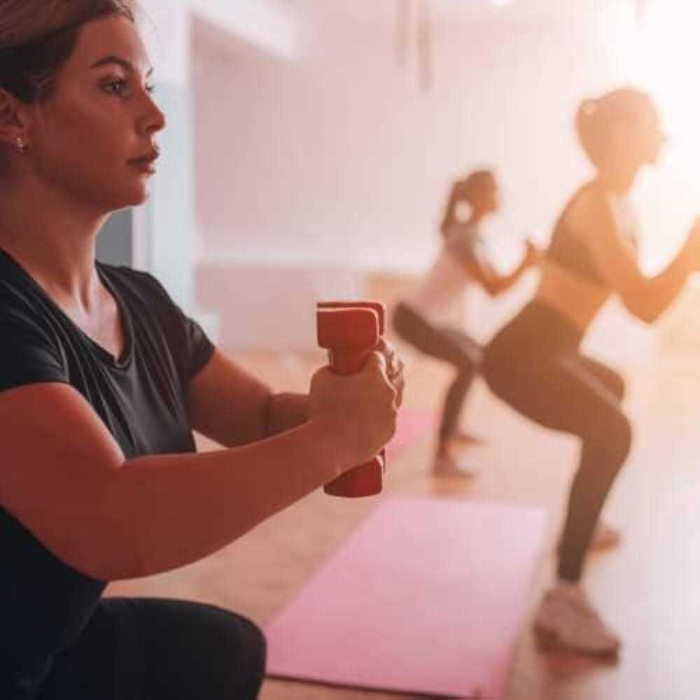 Living.Fit Neoprene Dumbbell Pairs, Neoprene Covered Hand Weights, Dumbbell Pairs. 1 LB to 8 LB Dumbbell Sets for Strength, Toning or Cardio - Image 5