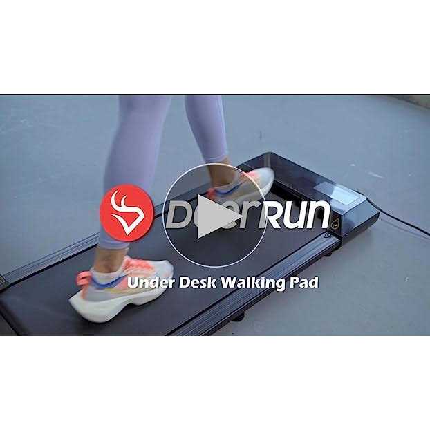DeerRun Walking Pad 2 in 1 Under Desk Treadmill 2.5HP Low Noise Walking Pad Running Jogging Machine with Remote Control for Home Office - Image 3