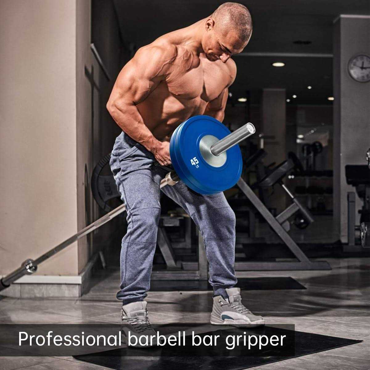 AimiDream V Bar Landmine Handle Attachment for Barbell Bar Solid Multi-Grip Landmine Handle Attachment with Non-Slip Rubber Handle - Image 4