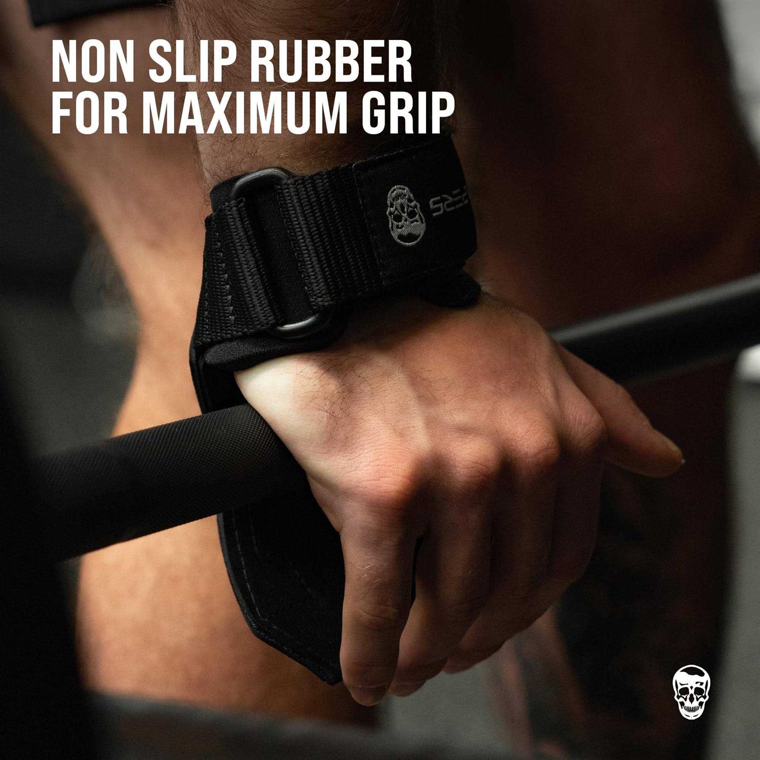 Gymreapers Weight Lifting Grips for Heavy Powerlifting Deadlifts Rows - Image 4