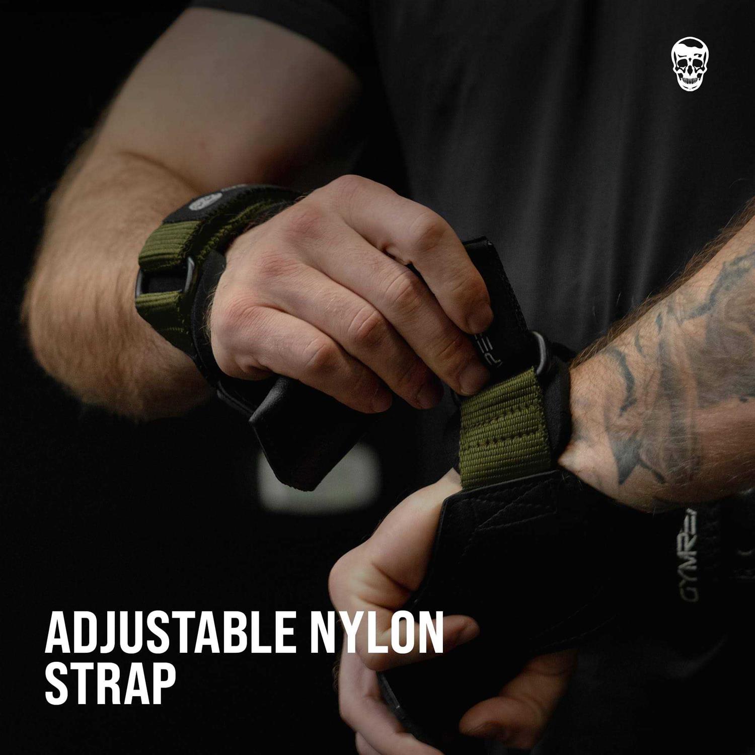 Gymreapers Weight Lifting Grips for Heavy Powerlifting Deadlifts Rows - Image 4