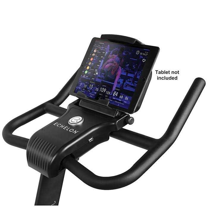 Echelon Fitness - Exercise Bike - Smart Connect Workout Bike - Magnetic Resistance Mechanism - Stationary Bikes with Speed Monitor & Adjustable Seat - Image 4