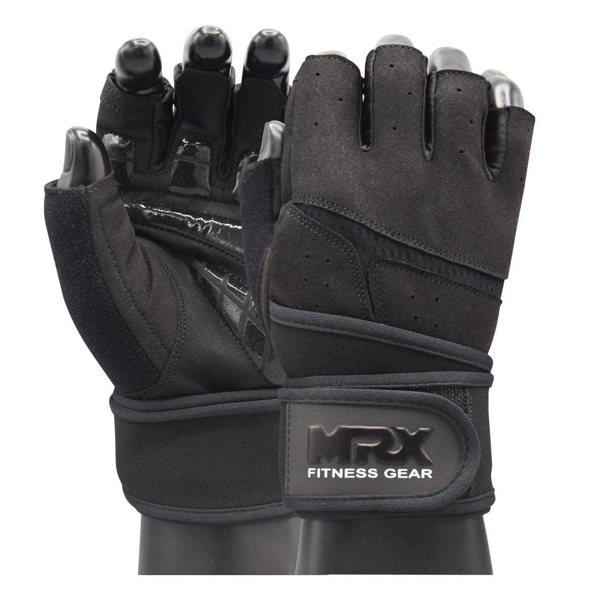 MRX Weightlifting Gloves for Men Workout Gloves Mens Wrist Support Lifting Gloves Male Gym Gloves - Image 5