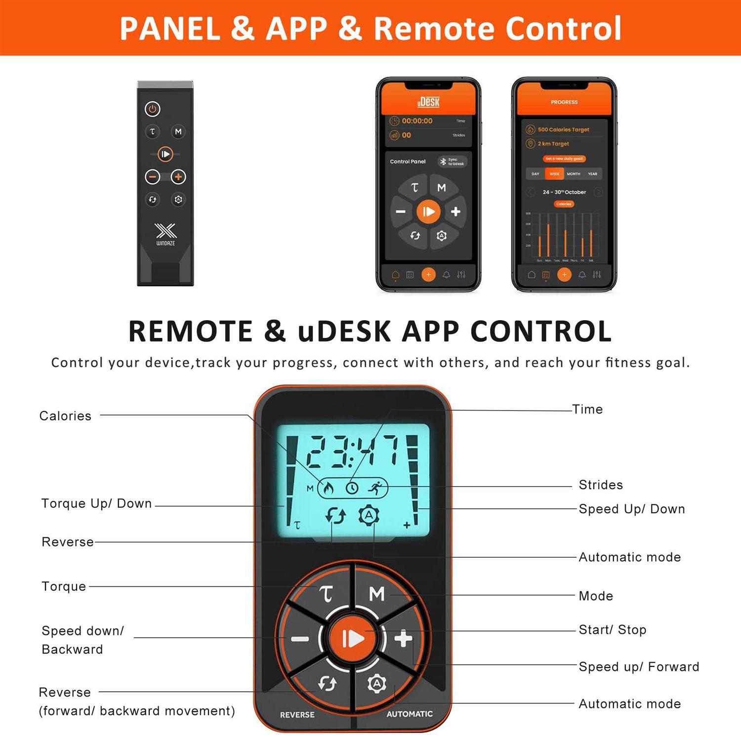 X WINDAZE Under Desk Elliptical Machine with Smart App Mini Seated Elliptical Training Machine with Non-Slip Mat - Image 4