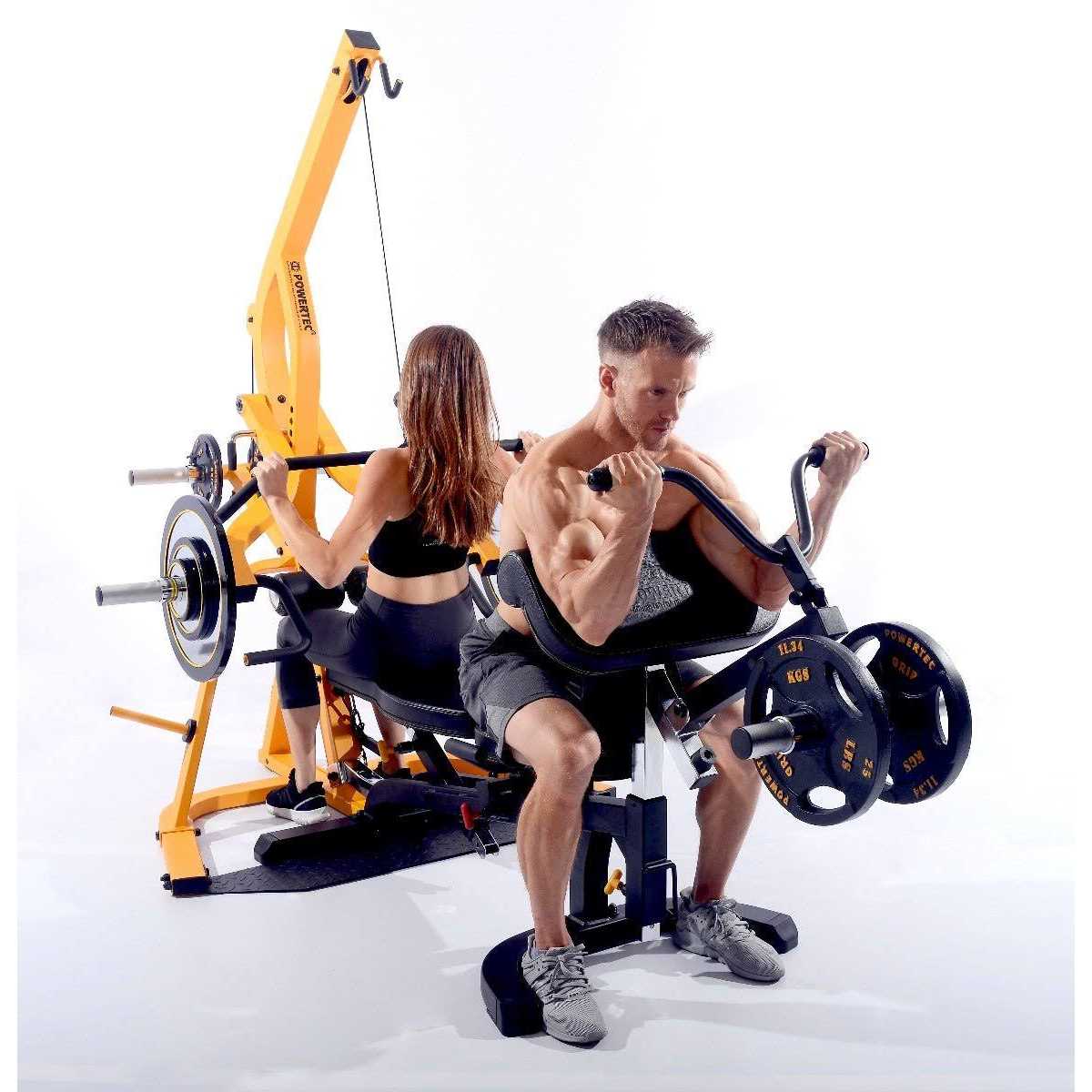 Powertec Fitness Workbench Curl Machine Accessory - Image 3