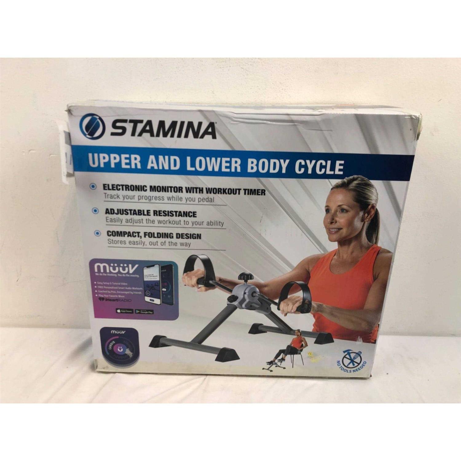 Stamina Folding Upper & Lower Body Mini Cycle with Monitor - Image 5