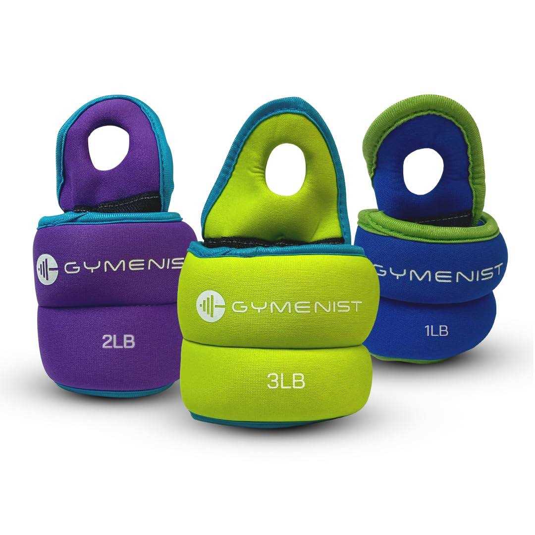 Gymenist Pair of Wrist Weights With Hole for Thumb - Image 3