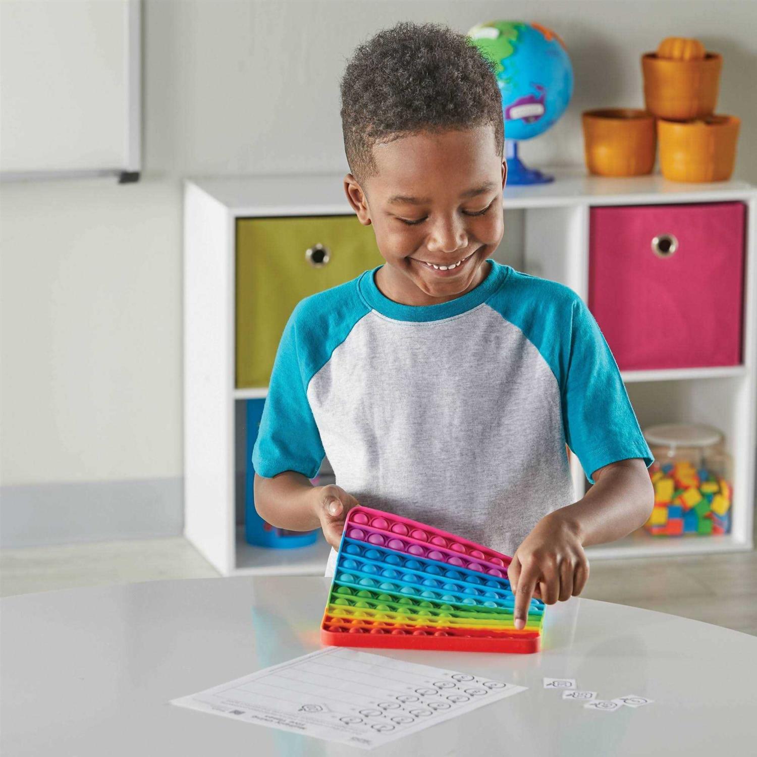 hand2mind Hundreds Board Pop It Sensory Bubble Popper - Image 4