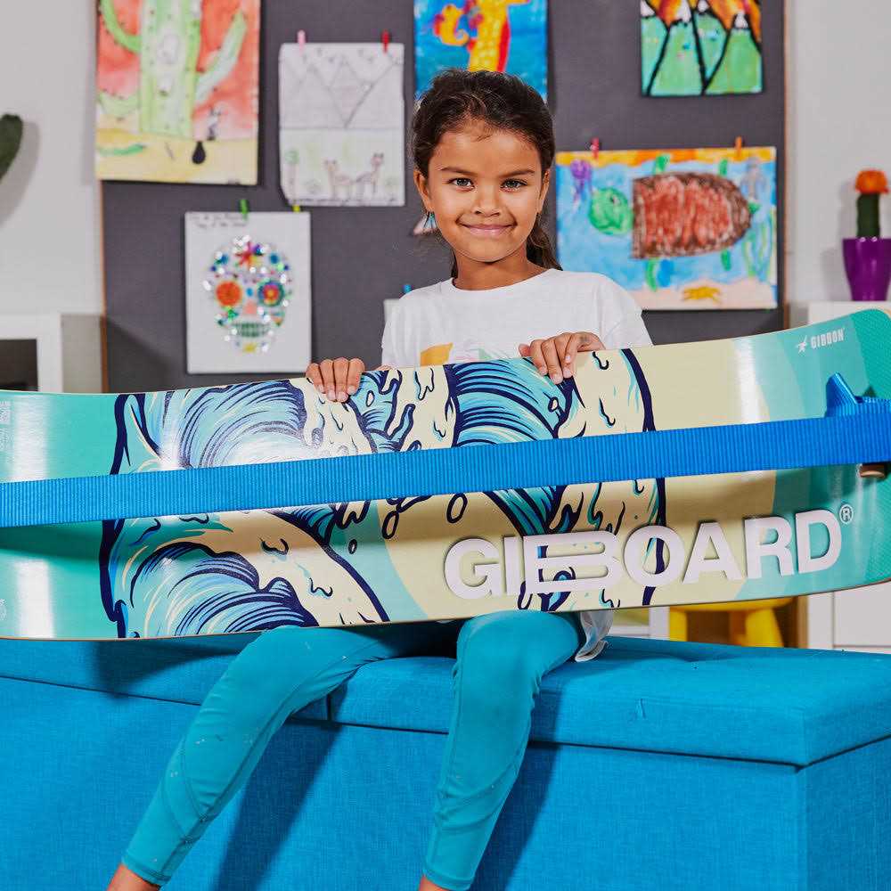 Gibbon GiBoard Balance Board for Adults & Kids Slackline Workout Equipment Home Gym Training - Image 3