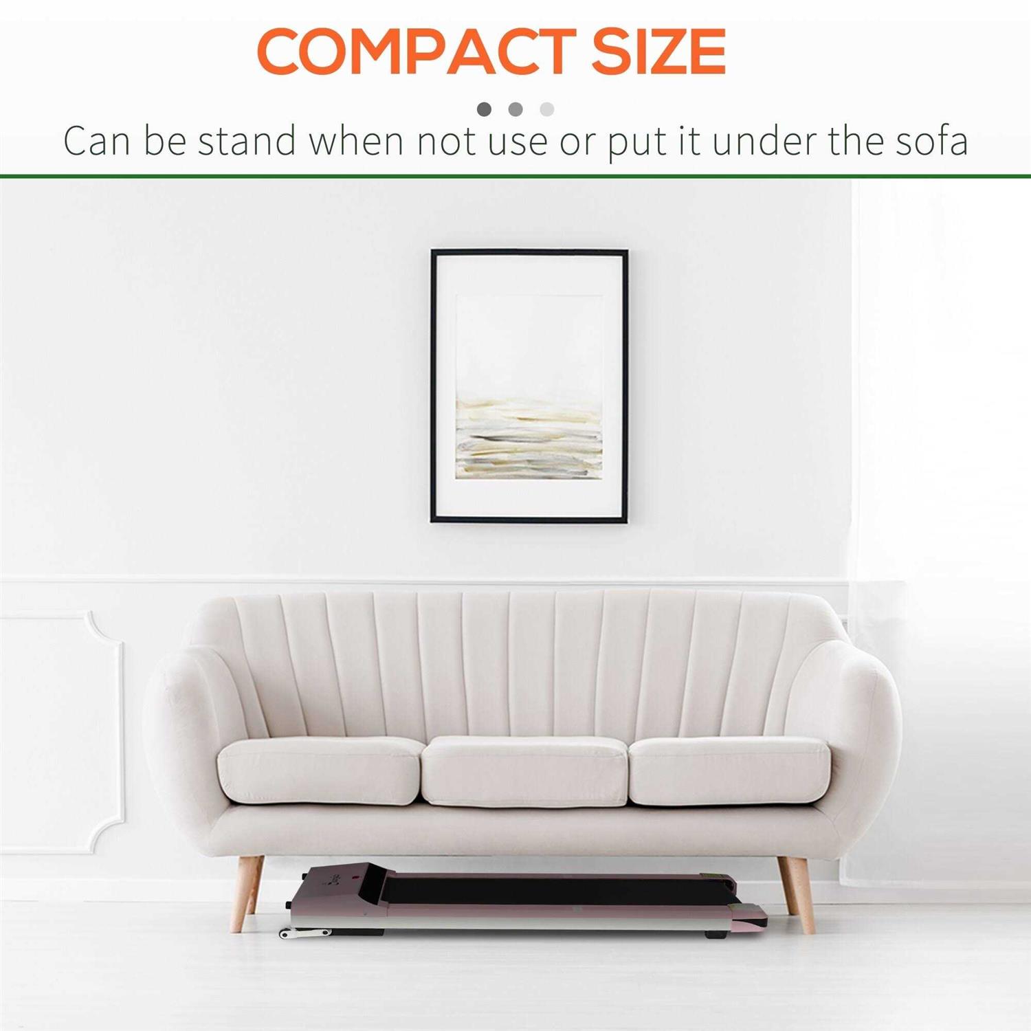 Soozier Walking Treadmill, Walking Pad Machine Home Gym - Image 5