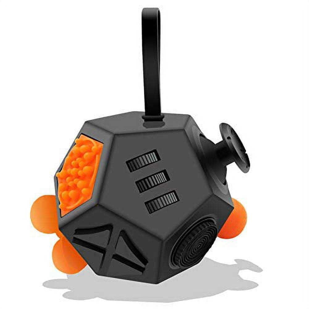 Fidget Dodecagon –12-Side Fidget Toys Cube Relieves Stress and Anxiety Anti Depression Cube for Children and Adults Autism - Image 4