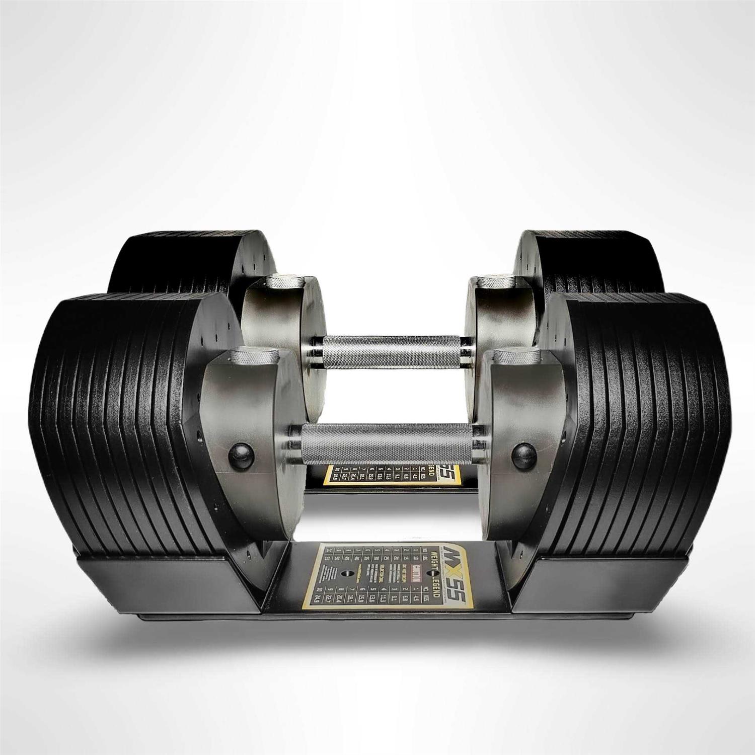 MX55 Selectorized Dumbbells adjustable range 10-55 lbs - Image 5