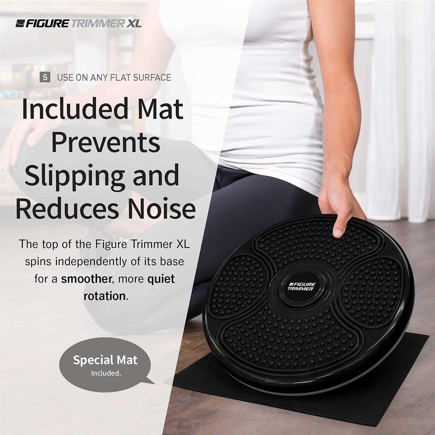 Figure Trimmer XL Core Ab Twister Board for Exercise 14 inch Large Waist Twisting Twist Disc for Slimming and Strengthening Abdo - Image 5