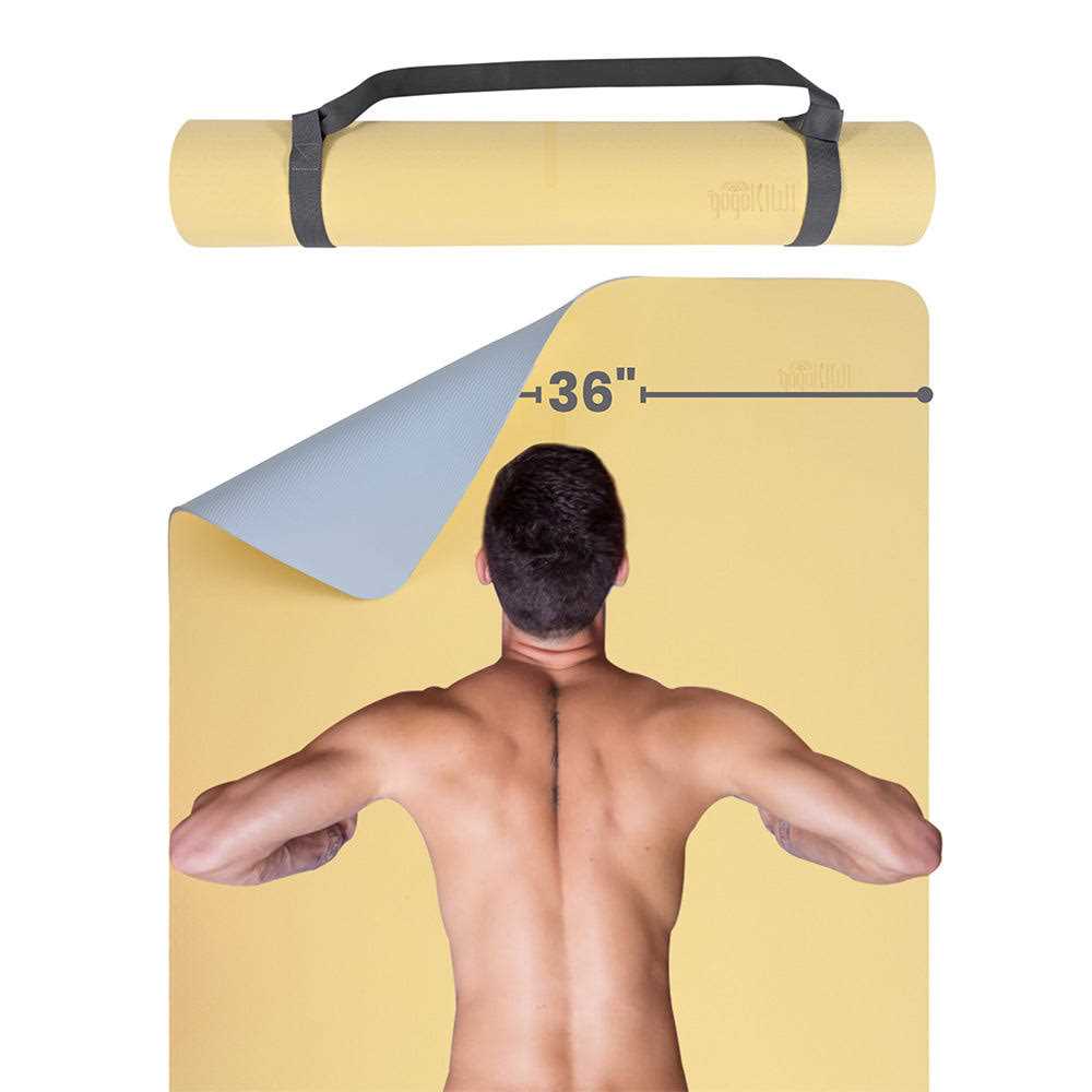 Gogokiwi Yoga Mat Extra Wide Mat for Women Men - Image 5