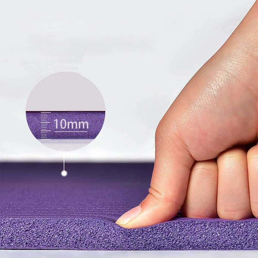 LFS Large Yoga Mat 72x 31.5 x 25 inch, Extra Wide and Extra Thick Non Slip Exercise & Fitness Yoga Mat with Band and Yoga Bag ,for All Types of Y - Image 5