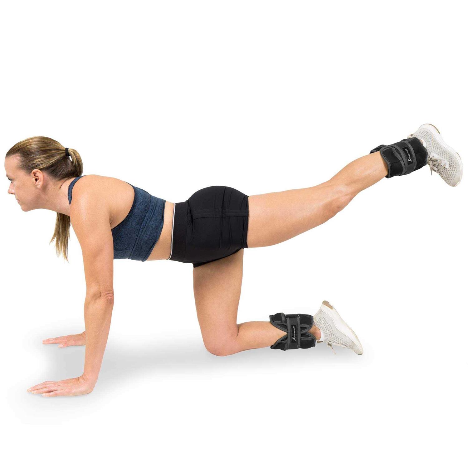 Prosourcefit Adjustable Ankle Weights Set of 2 - Image 3