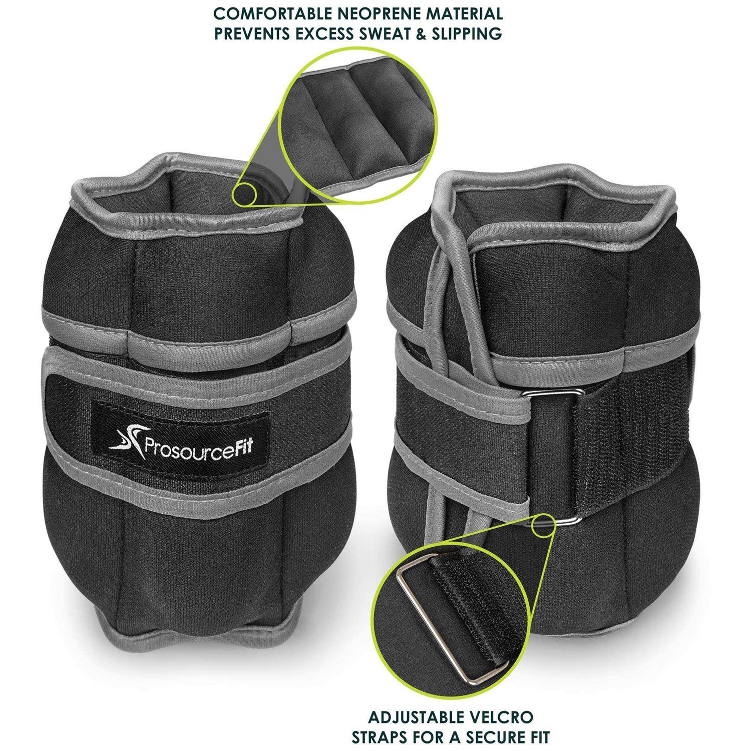 Prosourcefit Adjustable Ankle Weights Set of 2 - Image 4