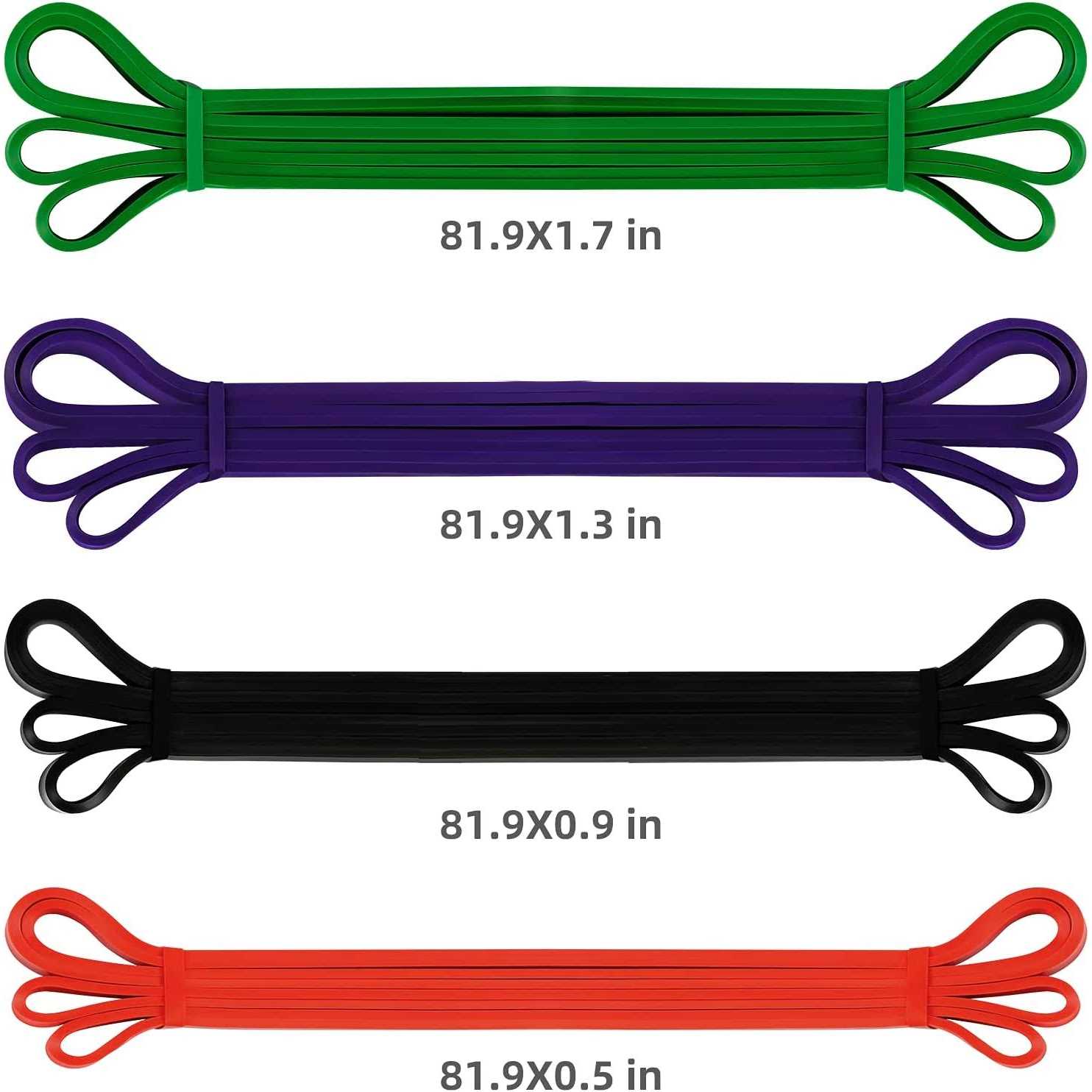 Pull Up Assist Band Heavy Duty Resistance Bands Set Workout Body Pull Up Bands Assistance Band for Powerlifting - Image 3