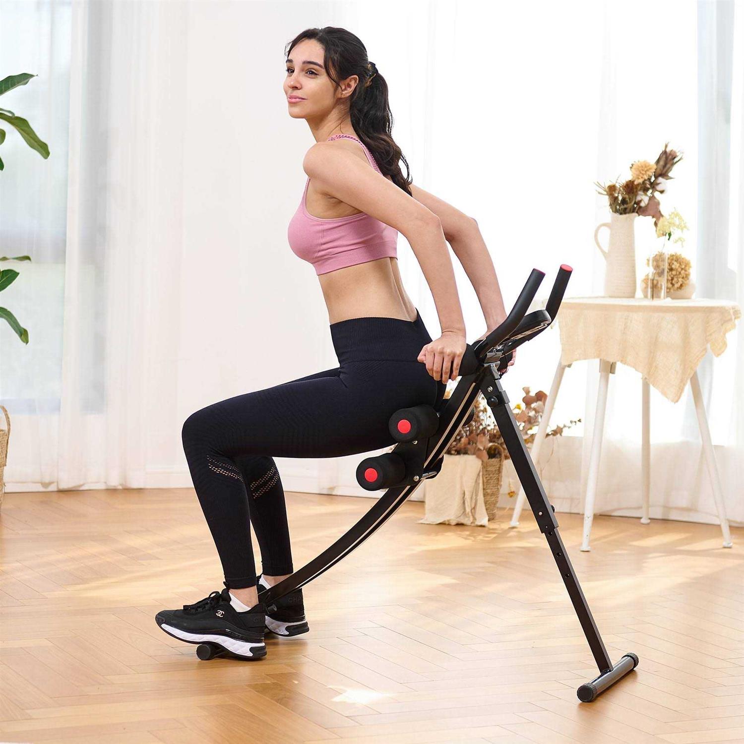 Preenex Ab Machine Coaster Abdominal Crunch Trainer for Home Gym Core Workout Equipment - Image 5