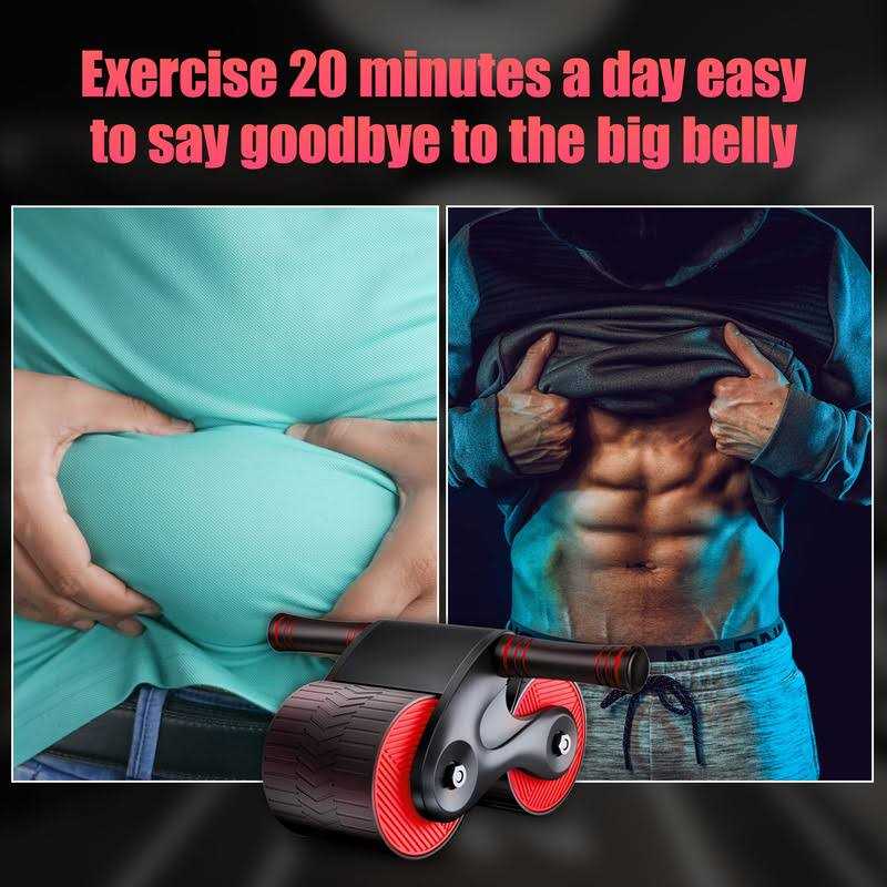 Squatz Ab Roller Wheel Abs Workout Equipment for Abdominal and Core Strength Training with Workout Program - Image 5