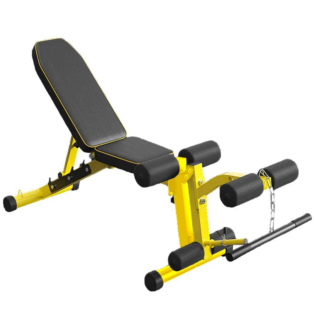 EASY BIG Utility Weight Bench with Leg Extension Multi-Position Adjustable Bench for Strength Training, Dumbbell Exercise and Ab Workou - Image 4