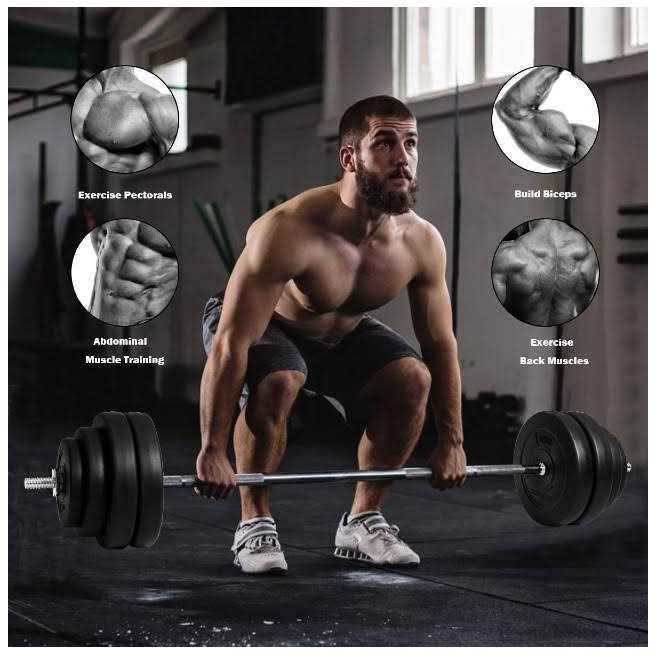 Fitness Gear Barbell Set - Image 4