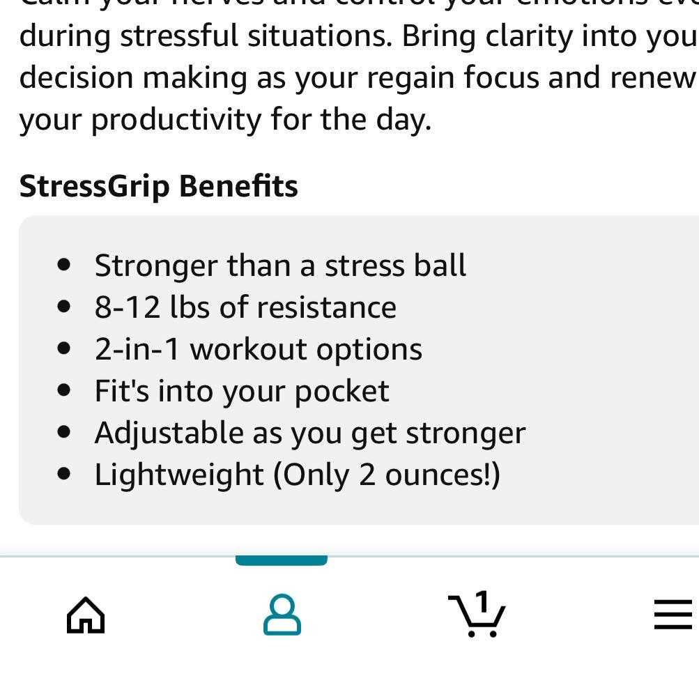 StressGrip Stress Relief for Adults A Stress & Anxiety Relief Device - Image 3