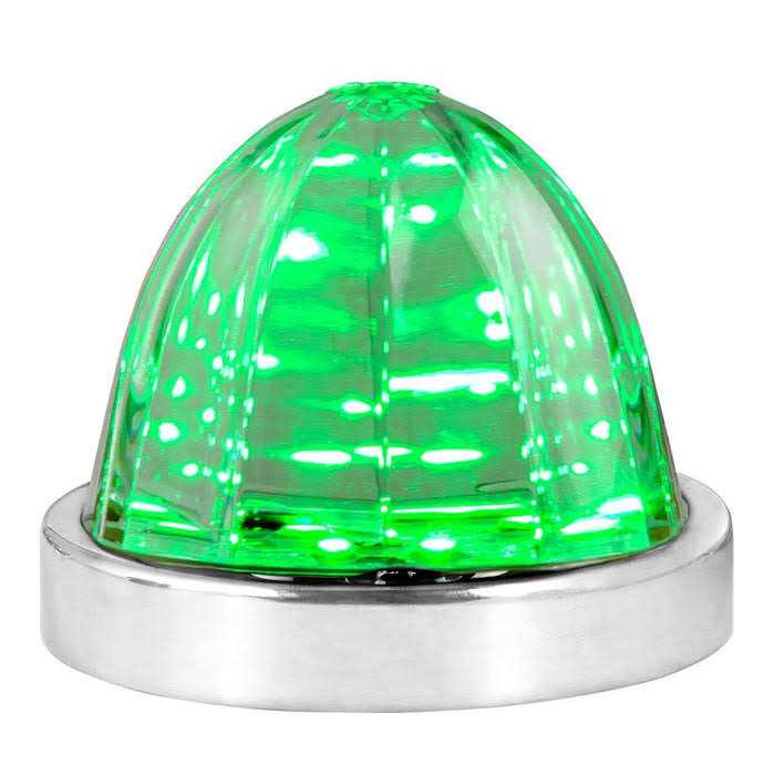 GG Grand General Classic Watermelon Surface Mount 18 LED Turn/Marker Light with Stainless Steel Bezel - Image 4