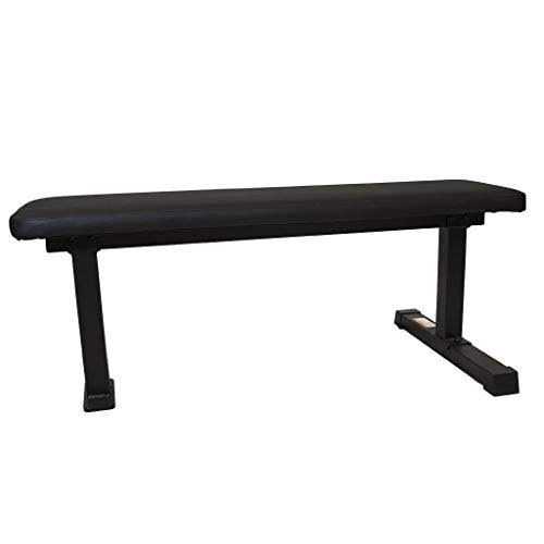 GRIND Fitness 3 Post Utility Flat Weight Bench Exercise Workout Bench Basics Pressing Strength Training Grippy - Image 4