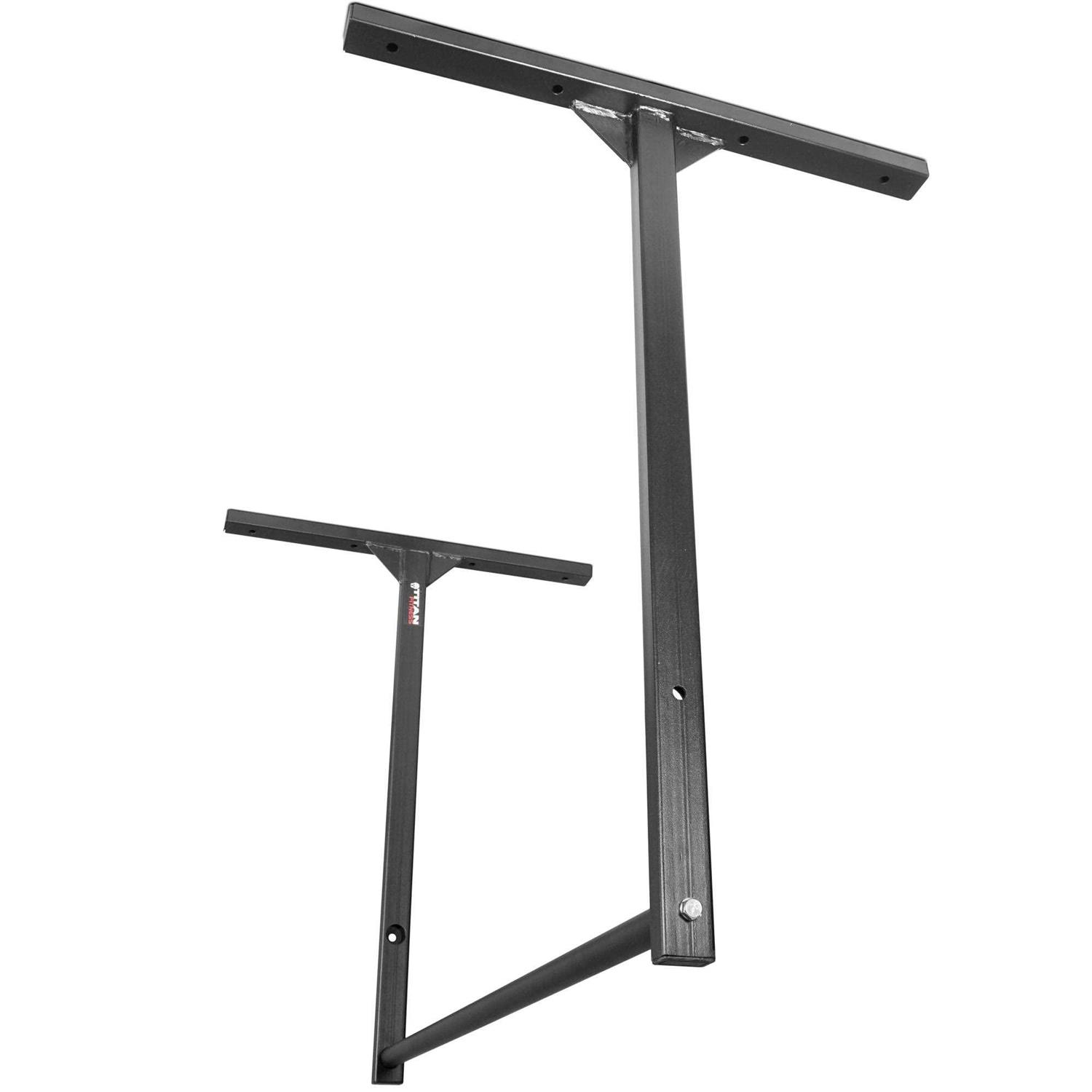 Titan Fitness Large Adjustable Ceiling Wall-Mount Pull-Up Bar - Image 3