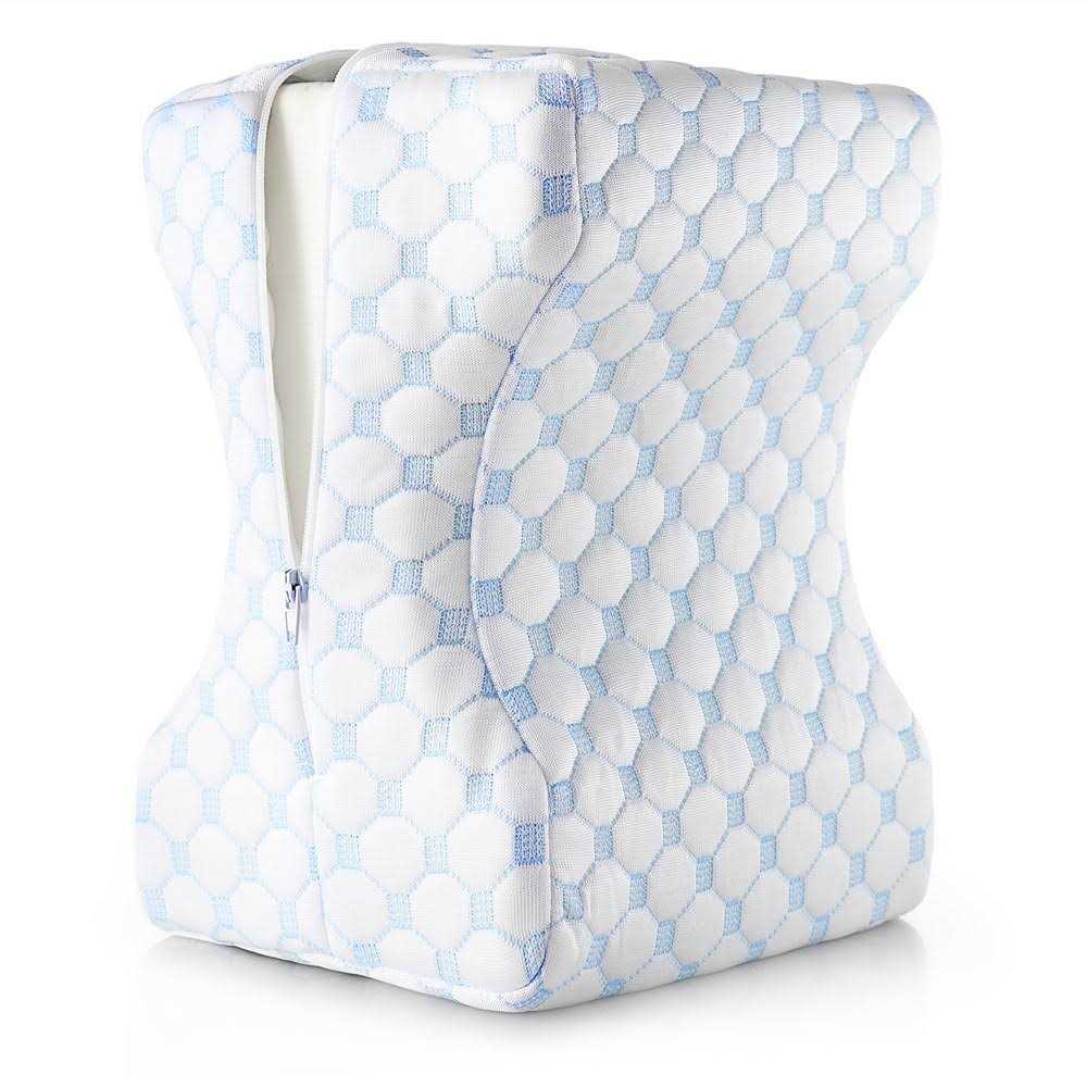 Nestl Memory Foam Knee Pillow with Cooling Cover for leg Support - Image 5
