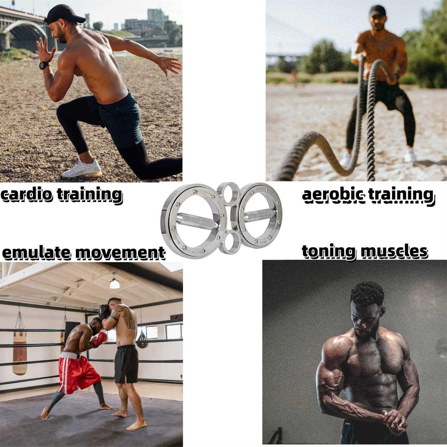 FIITY 8/12 Pounds Burn Machine, Multifunctional Hand and Forearm Trainer - Image 5