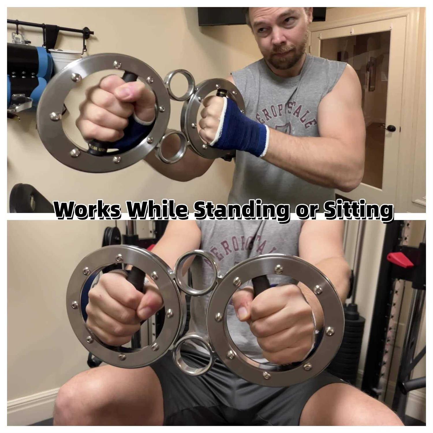 FIITY 8/12 Pounds Burn Machine, Multifunctional Hand and Forearm Trainer - Image 4