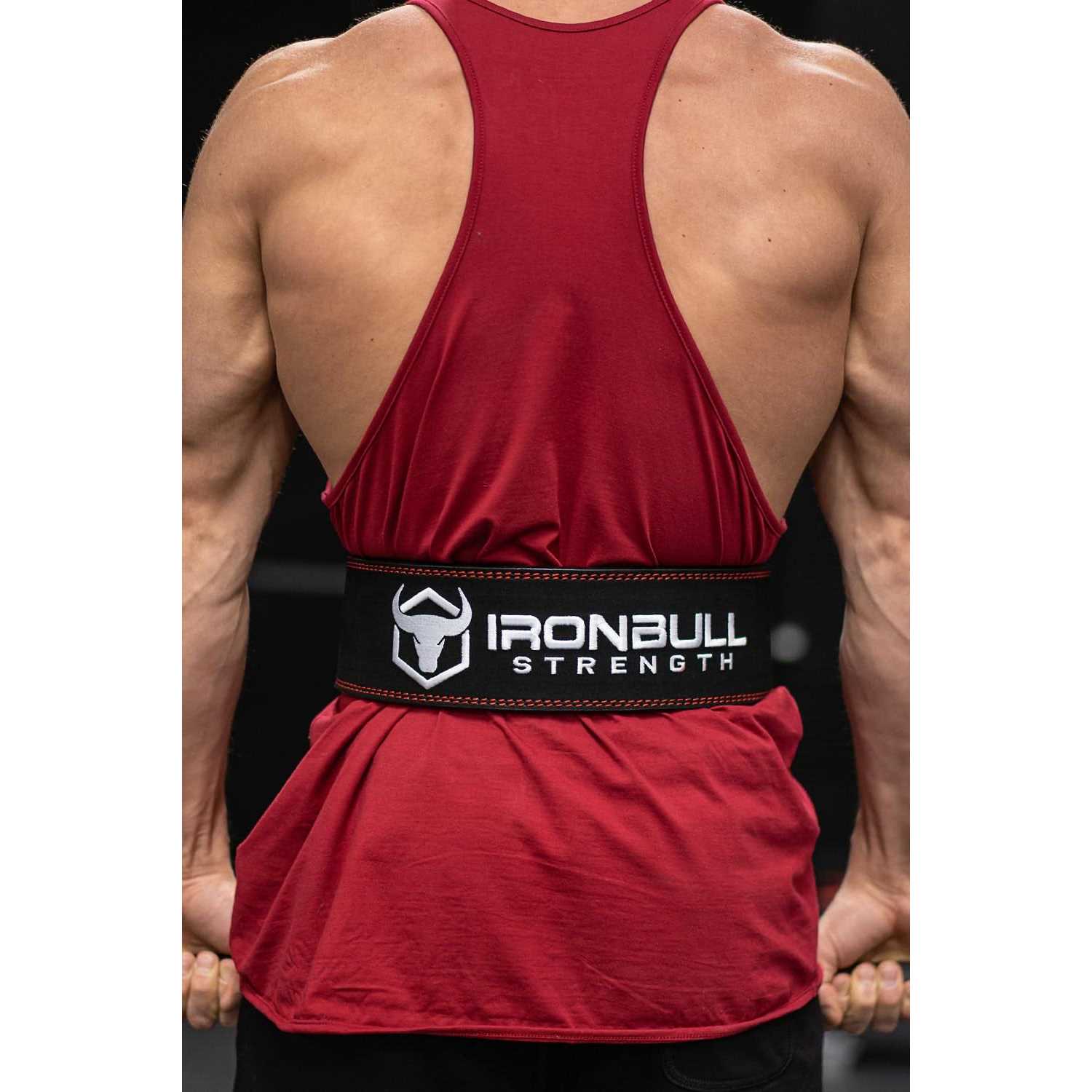 Iron Bull Strength Powerlifting Lever Belt 10mm / 13mm Weight Lifting Belt For Heavy Weightlifting - Image 4