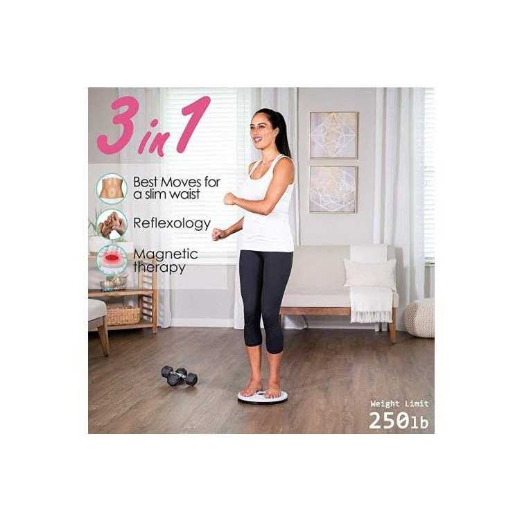 Figure Trimmer Ab Twister Board for Exercise Waist Twisting Disc with 8 Magnets - Image 5