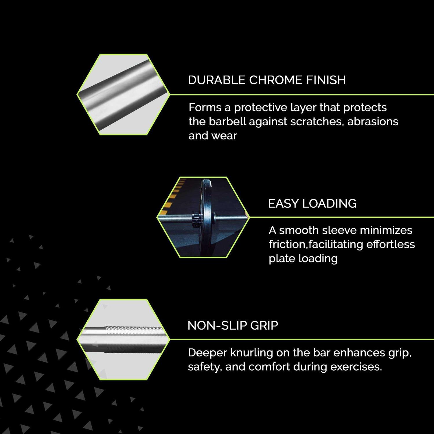Rage Fitness 6' Training Barbell - Image 3