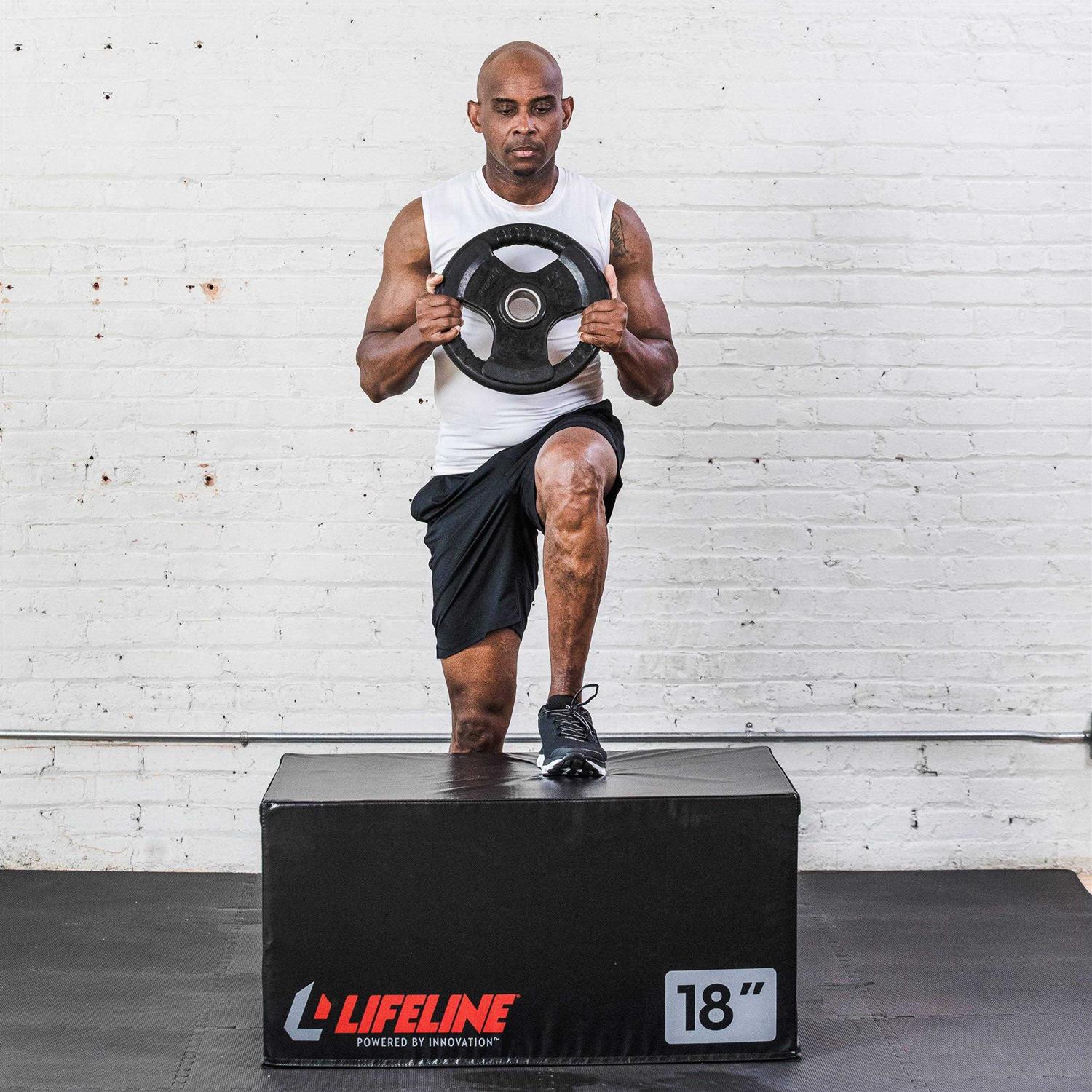 Lifeline Olympic Rubber Grip Plate - Image 3