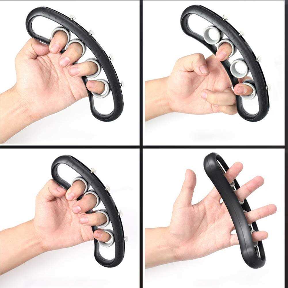 Fovern1 Guitar Finger Expansion Finger Sleeve Finger Force Span Practing Trainer Tool Training Bands for Guitar Bass Piano Finger Speed System - Image 4