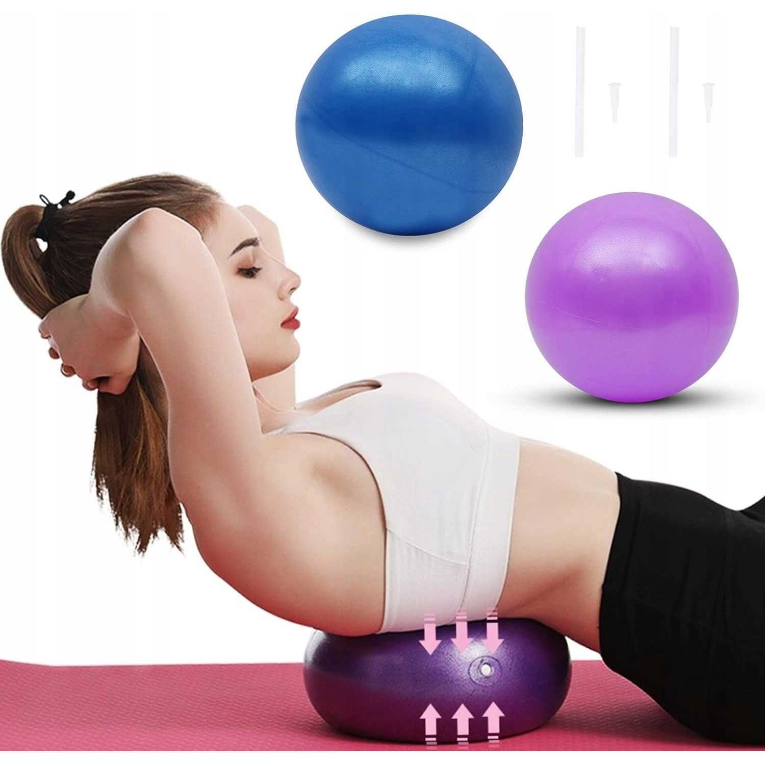 LTWHOME Pilates Yoga Green Ball Fitness Over Ball Bender - Image 4