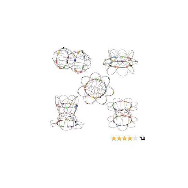 Set of 3 Flexi-Sphere Magic Loops Fidget Lotus Flower - Image 4