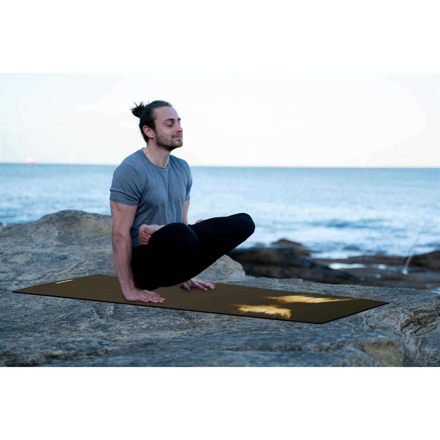 RDX Yoga Mat Natural Rubber with Carry bag and Strap - Image 3