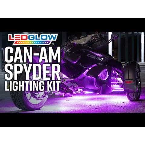 LEDGlow Bluetooth Advanced Million Color Can-Am Spyder LED Lighting Kit - Image 5