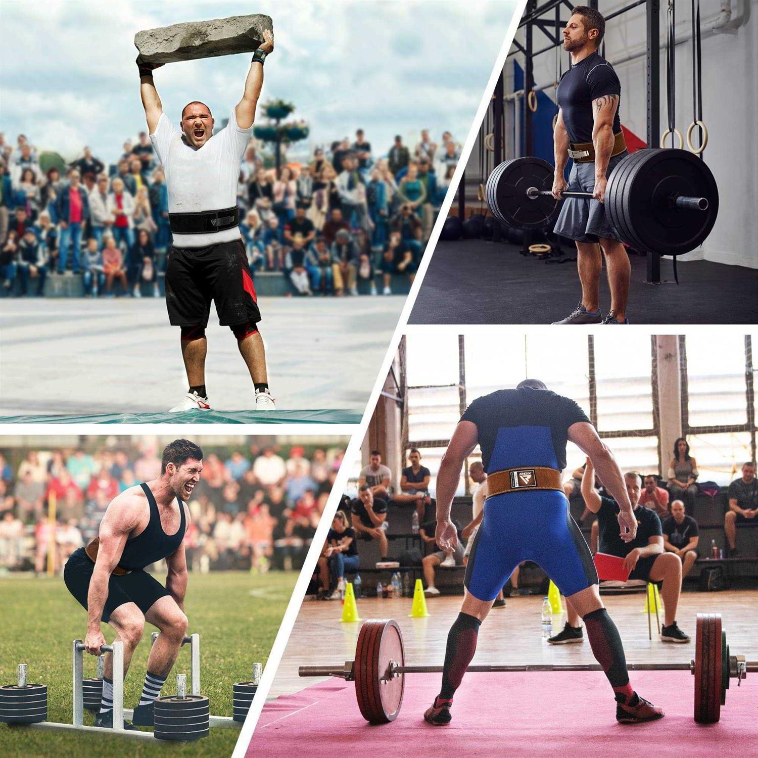 RDX Weight Lifting Belt Powerlifting, Approved by IPL and USPA - Image 5