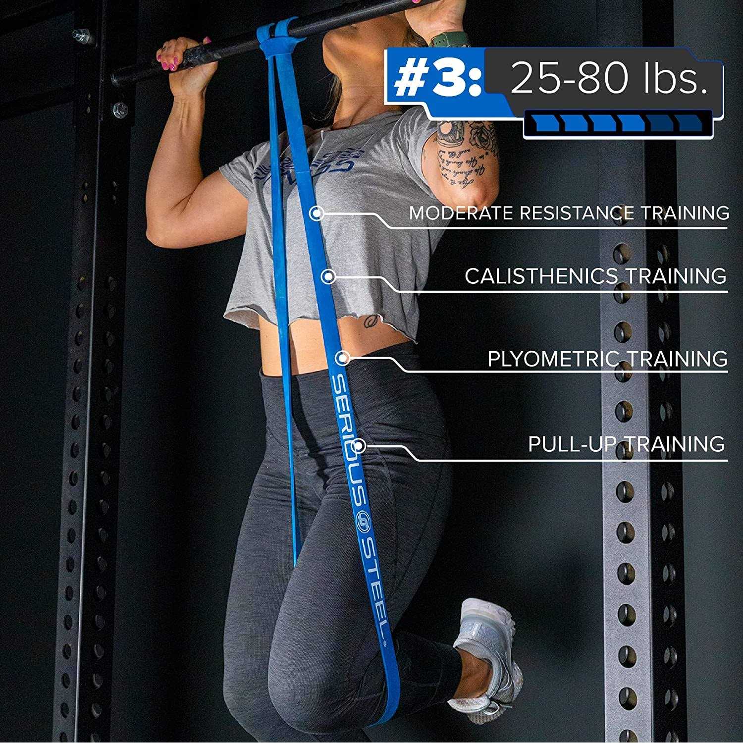 Serious Steel Fitness Pull Up Band / Resistance Band - Image 4