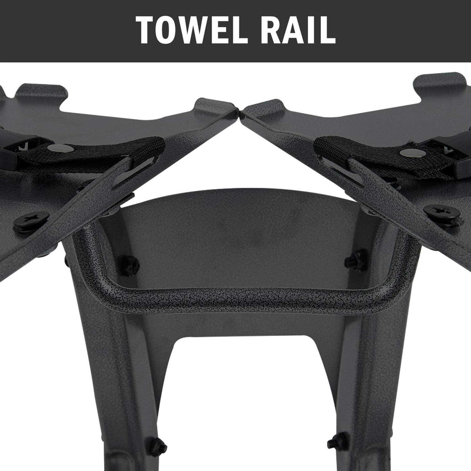 Bavnnro Adjustable Dumbbell Stand 330LBS Dumbbell Rack Standard Metal Dumbbell Holder Weight Rack Storage Stand for Home Gym - Image 5