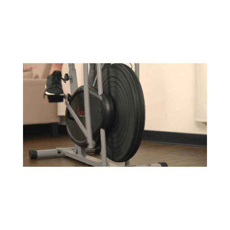 Sunny Health & Fitness SF-B2618 Air Resistance Hybrid Bike - Image 4