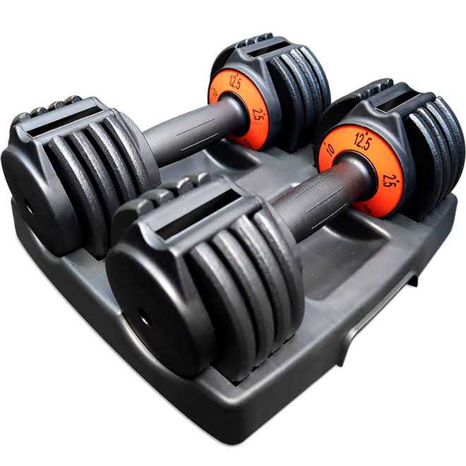 Grit Elite Gear Grit Adjustable Dumbbells Fast Adjusting Weights - Image 5