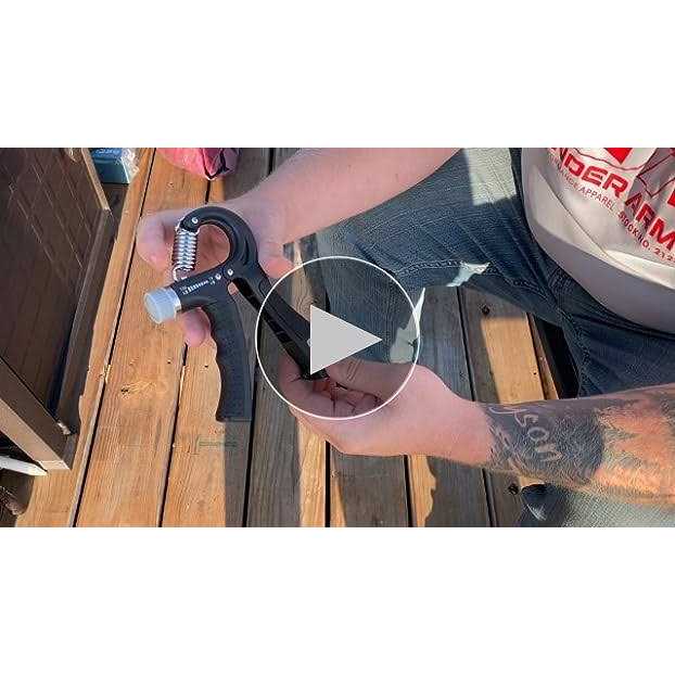 KDG Hand Grip Strengthener 2 Pack Adjustable Resistance 10-130 lbs Forearm Exerciser,Grip Strength Trainer for Muscle Building and Injury - Image 4