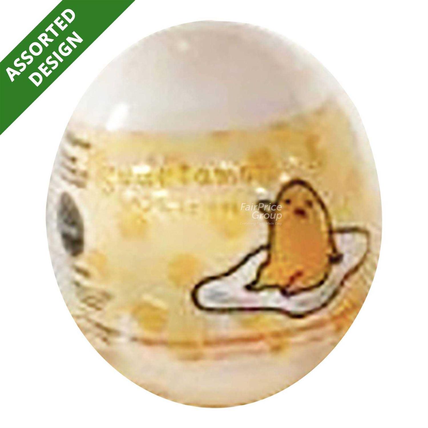 Hamee Sanrio Gudetama Lazy Egg Yolk Cute Water Filled Squishy Box Mini Fidget Stuffer Baby Birthday Gift Bag - Image 5