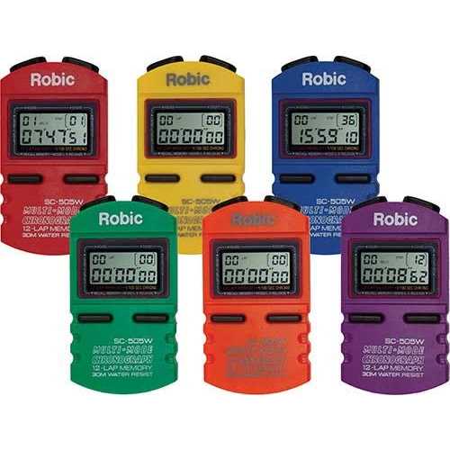 Robic SC-505W 12 Memory Stopwatch - Image 3